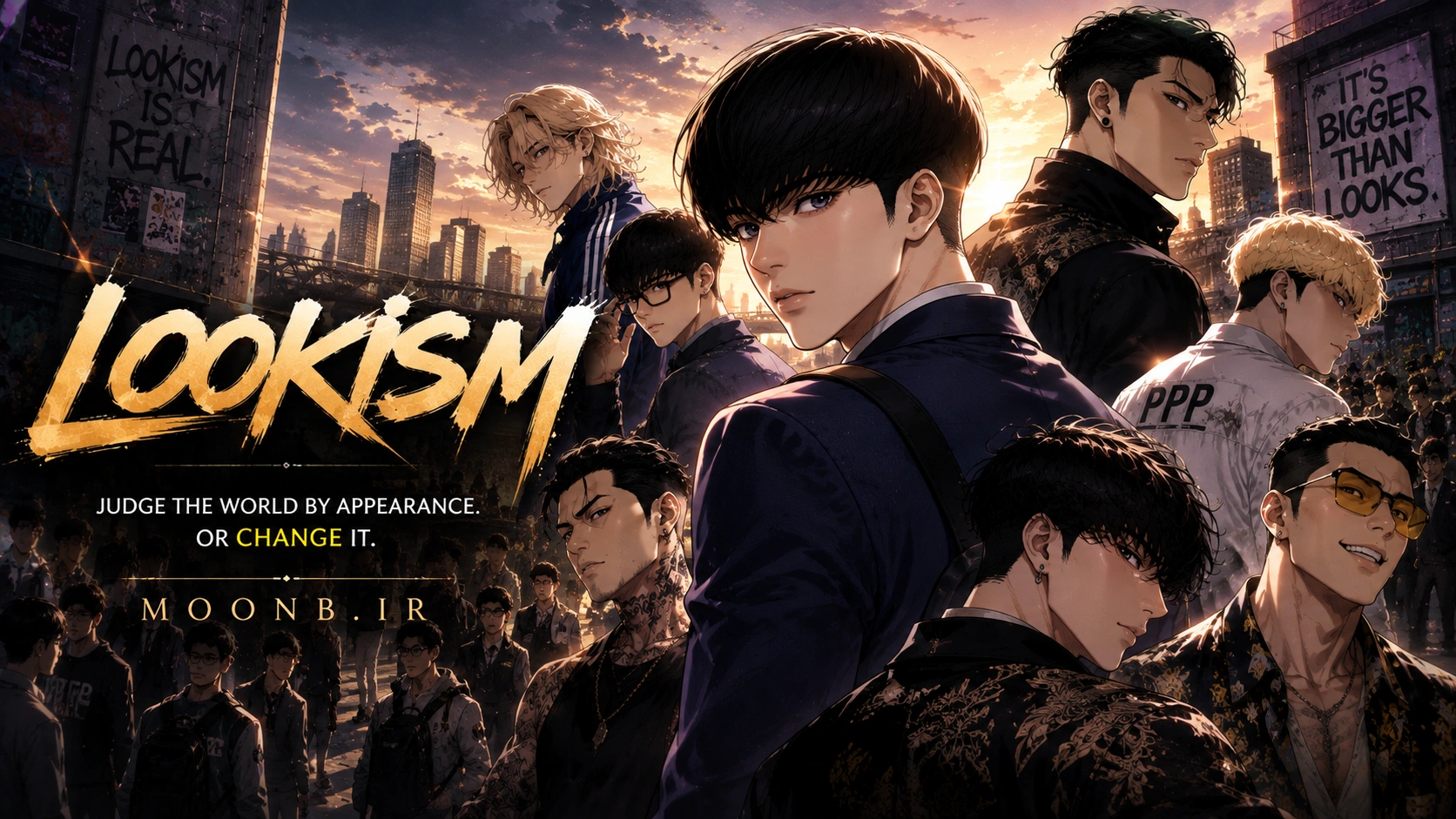 بنر مانهوا ظاهر بینی (لوکسیم) - Lookism
